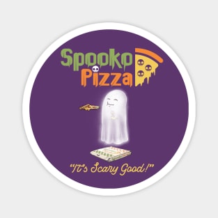 Spoke Pizza Stacked Logo Magnet